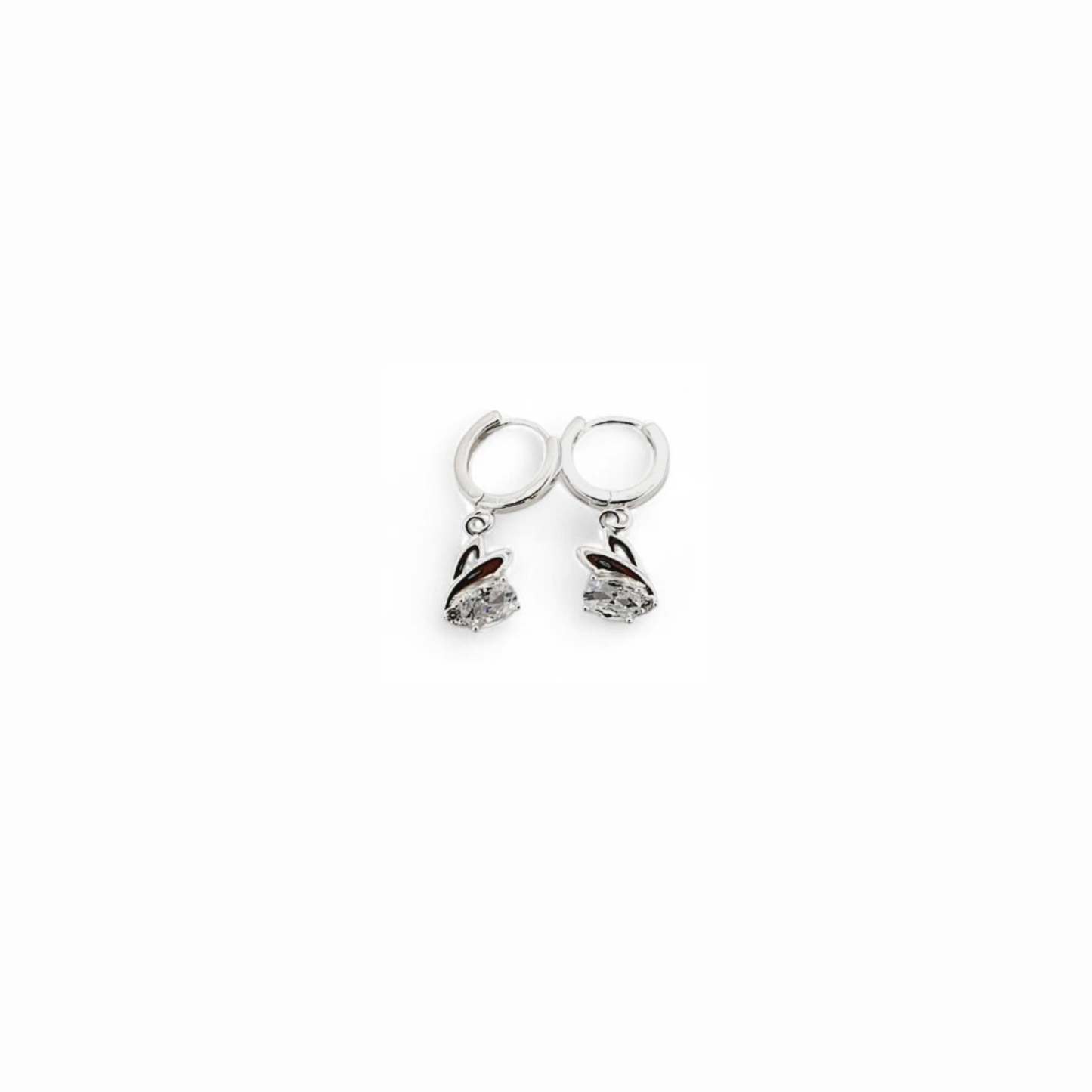 Aros de Plata 925 Argollas Huggies