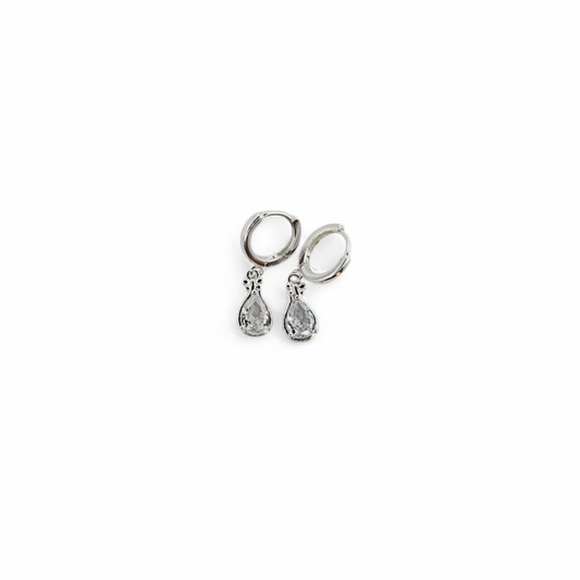 Aros de Plata 925 Argollas Huggies
