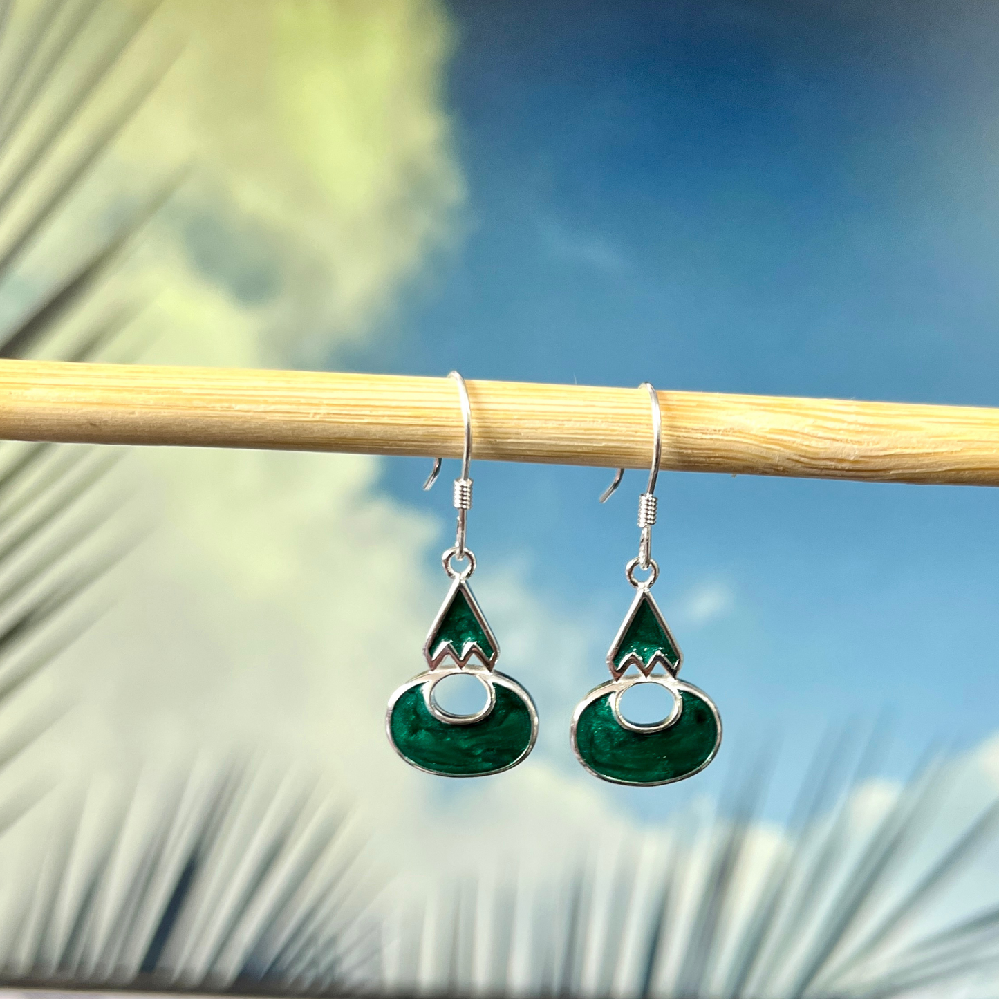 Aros Esmaltados – Llama Circular