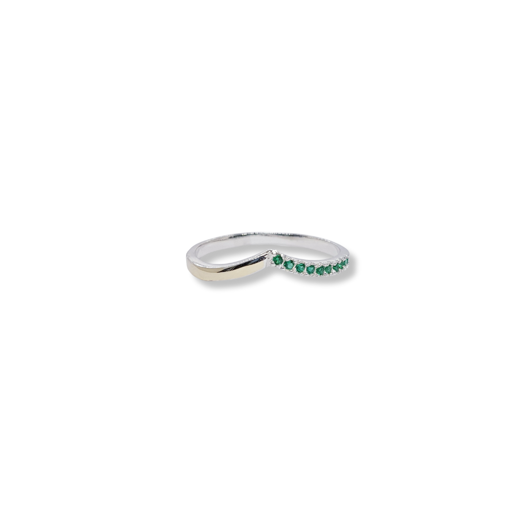 Anillo Solitario Cinta