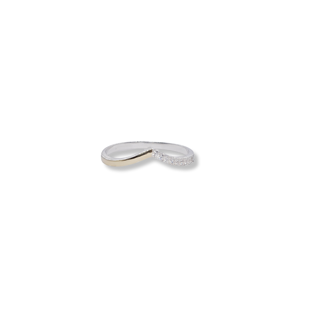Anillo Solitario Cinta