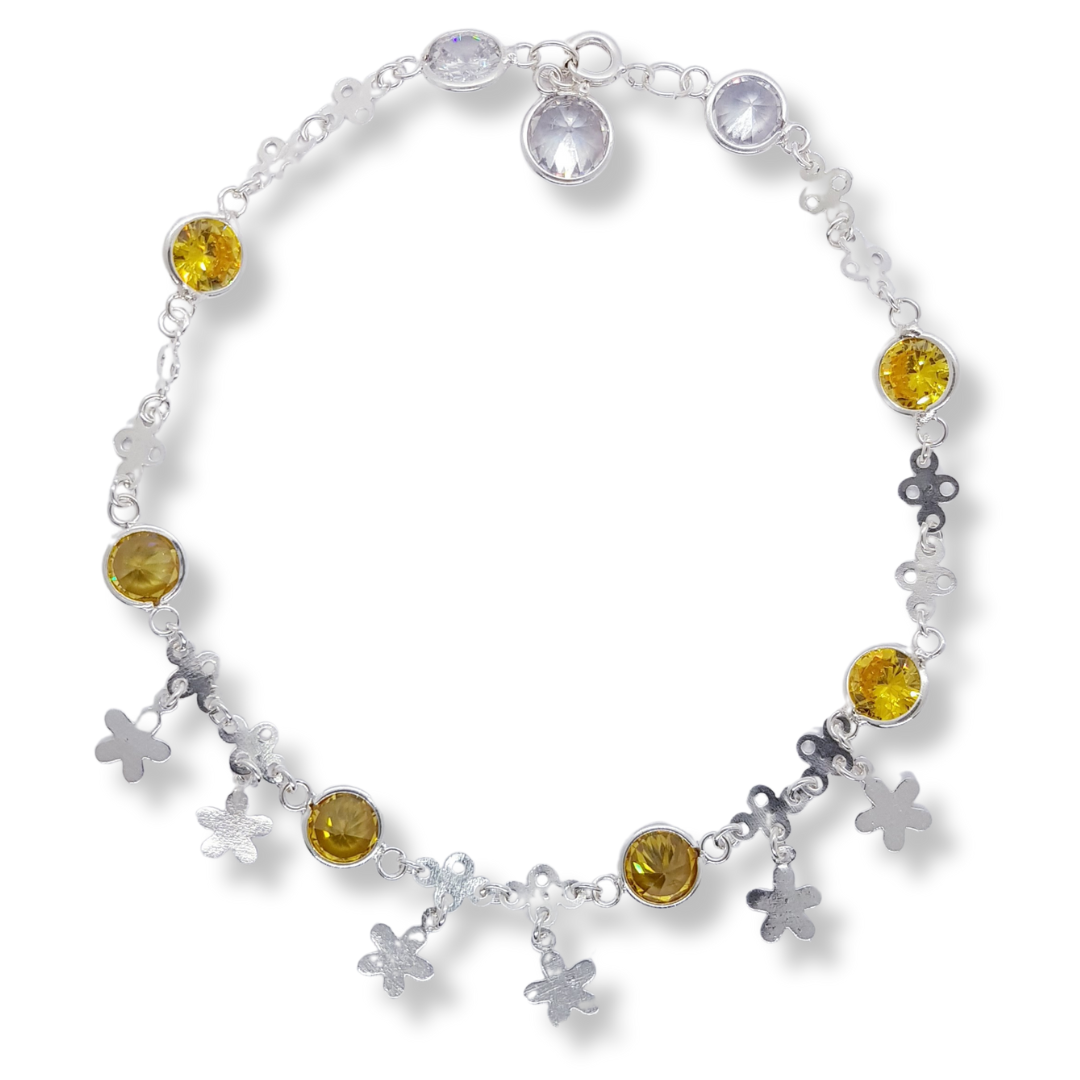 TOBILLERA FLOR DESLUMBRANTE