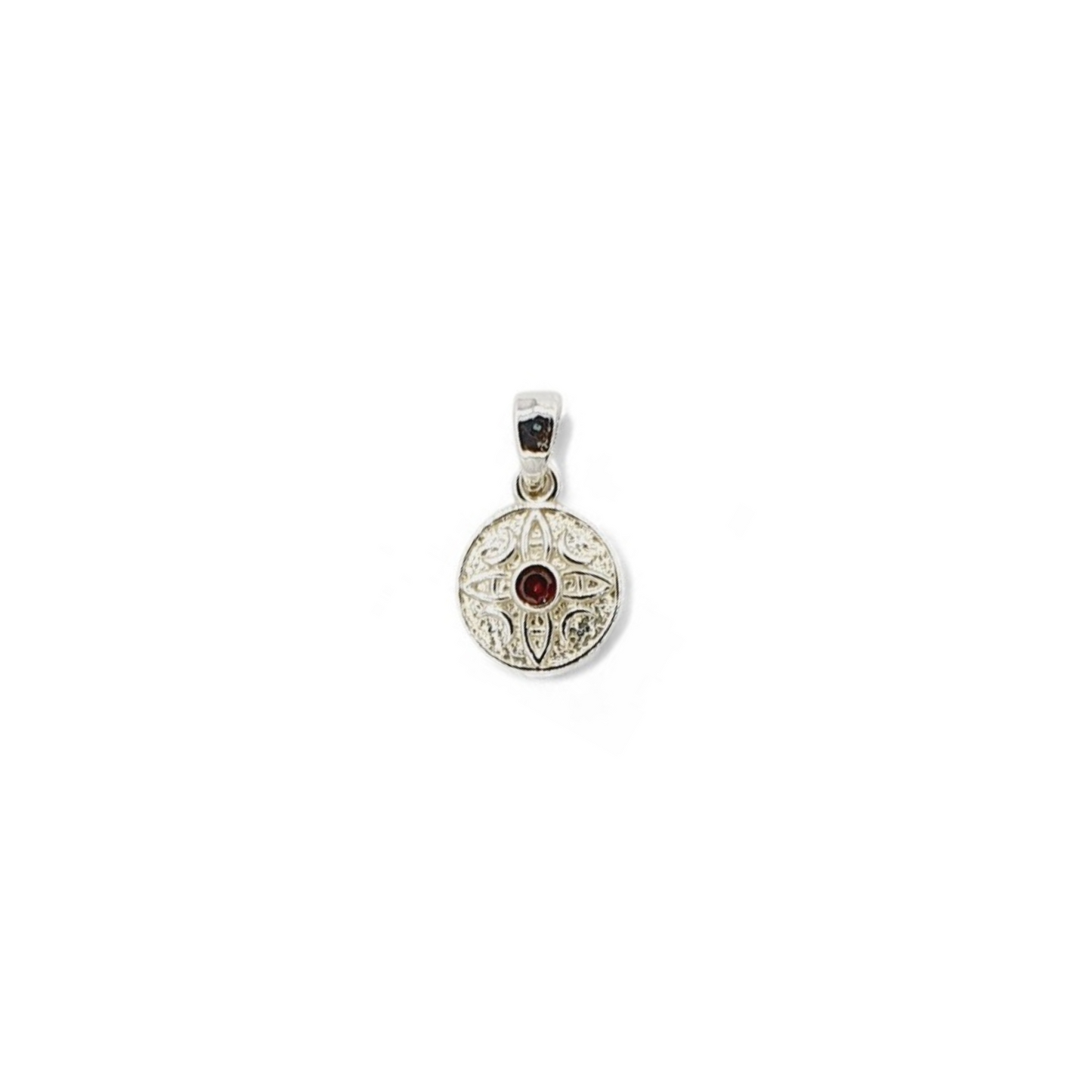 Colgantes Redondos Filigrana con Zirconia