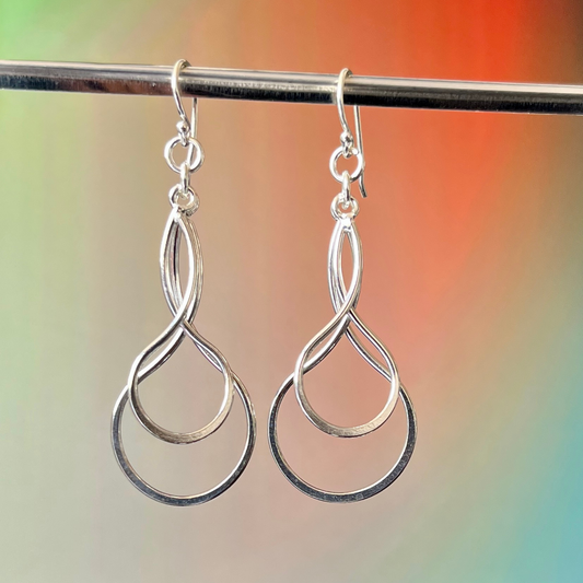 Aros – Doble Gota Entrelazada