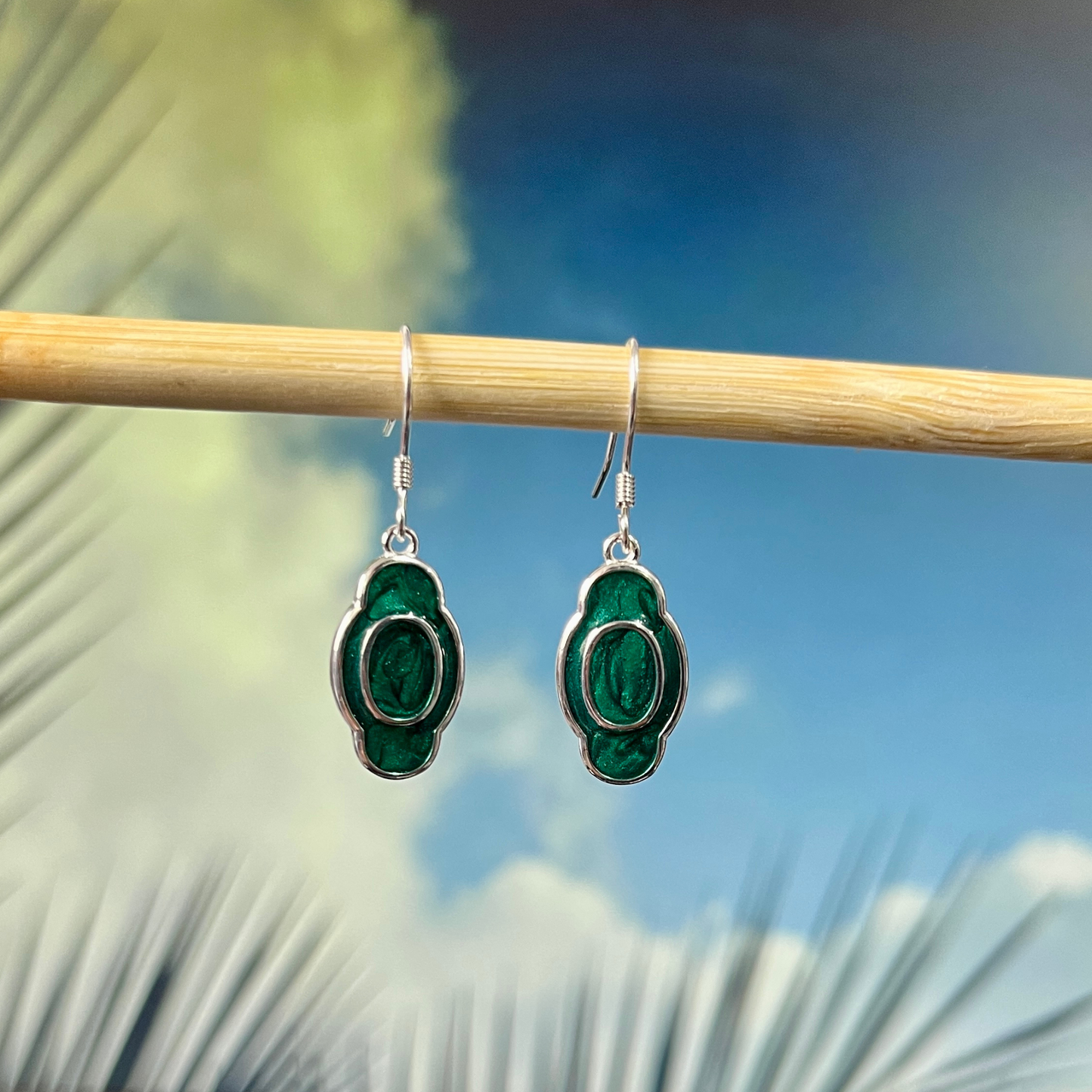 Aros Esmaltados - Óvalo Doble
