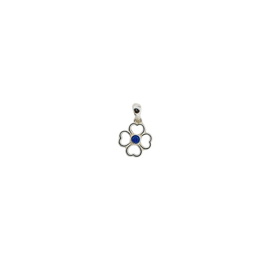 Colgantes Flor con Zirconia de Colores