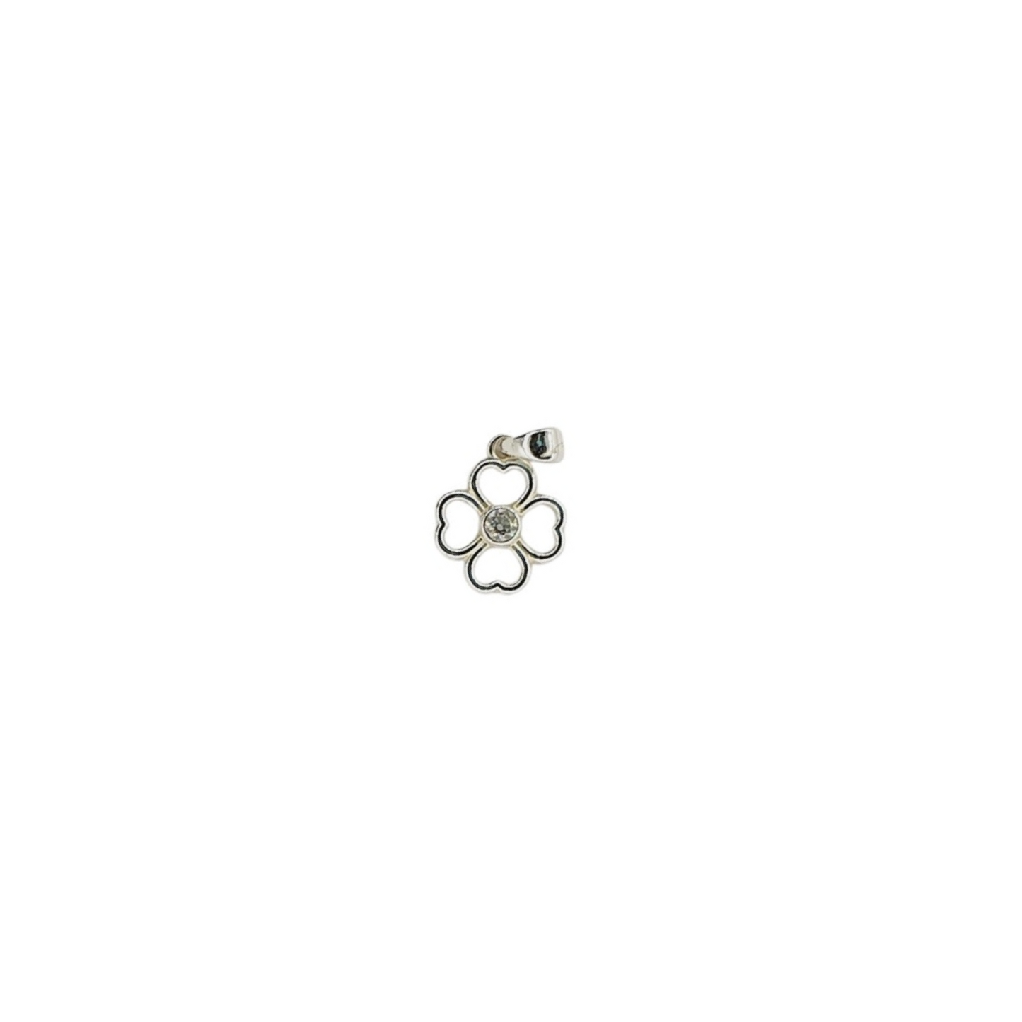 Colgantes Flor con Zirconia de Colores