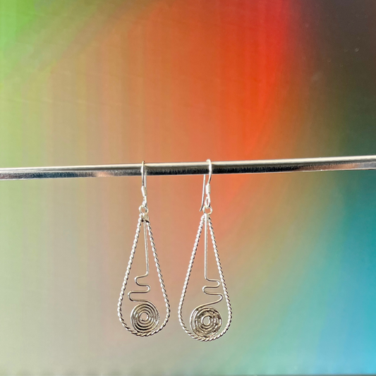 Aros Gota Espiral