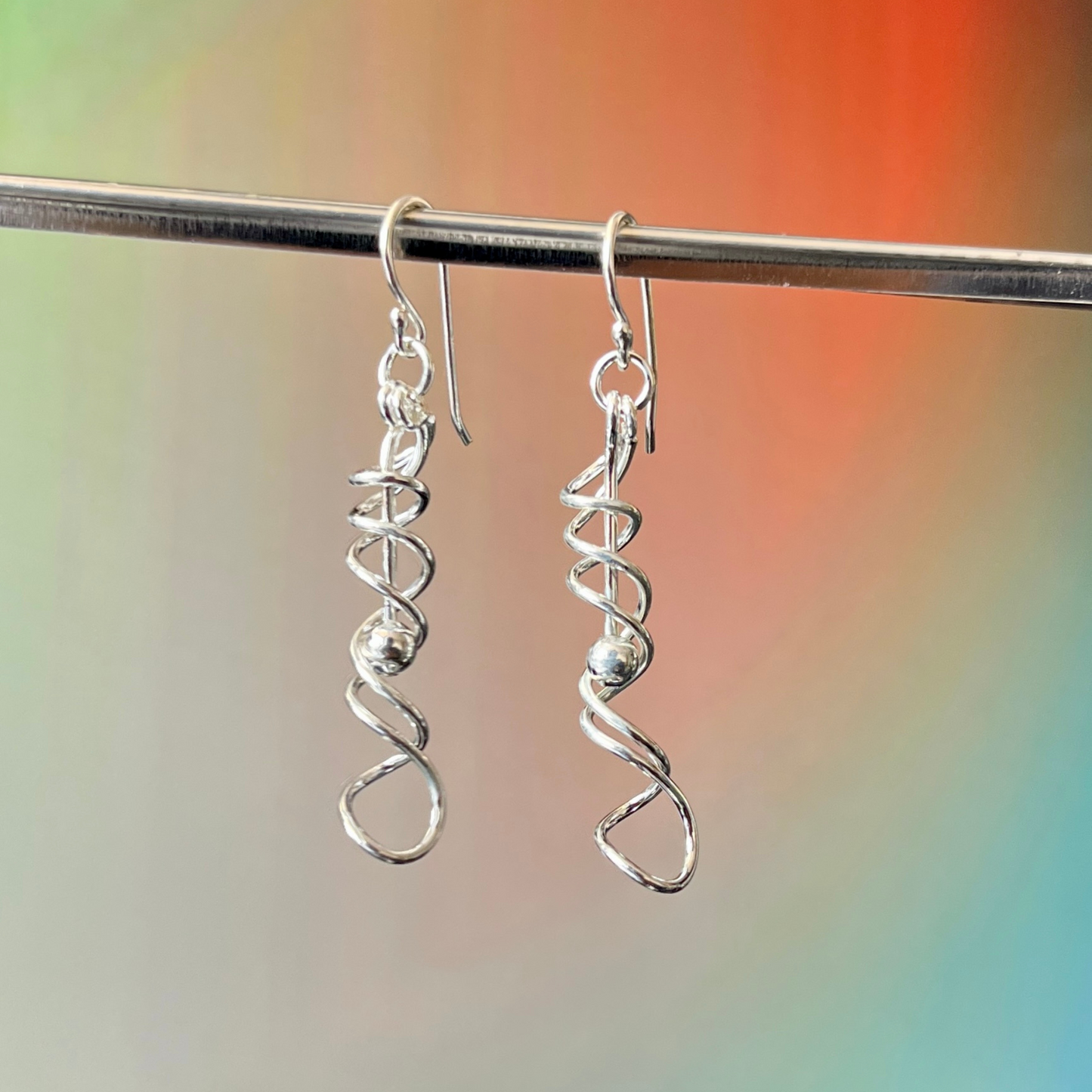 Aros Espiral con Bolita