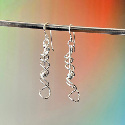Aros Espiral con Bolita