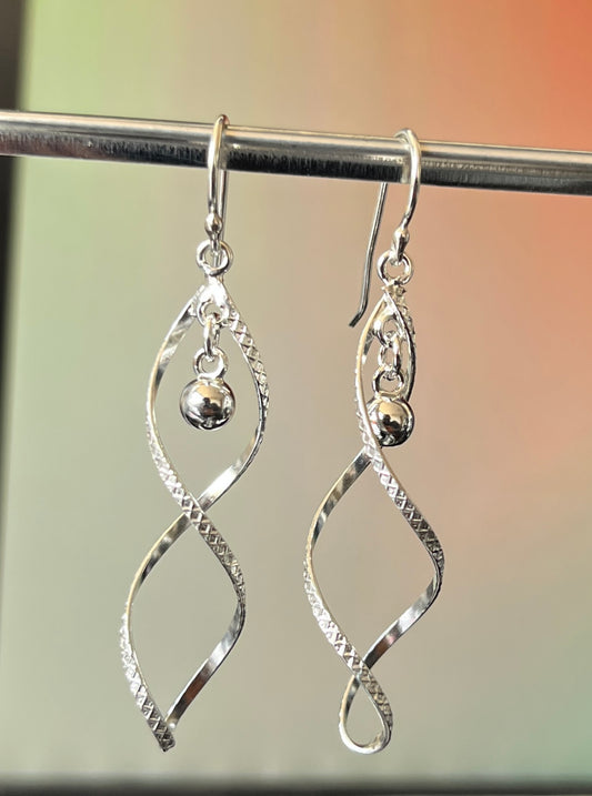 Aros Espiral con Bolita