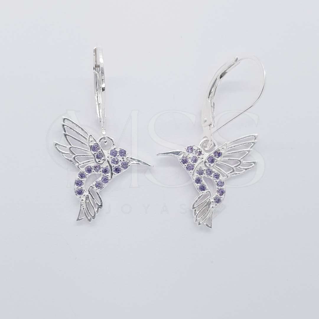 AROS COLGANTES COLIBRI- ELEGANCIA Y COLOR EN CADA VUELO