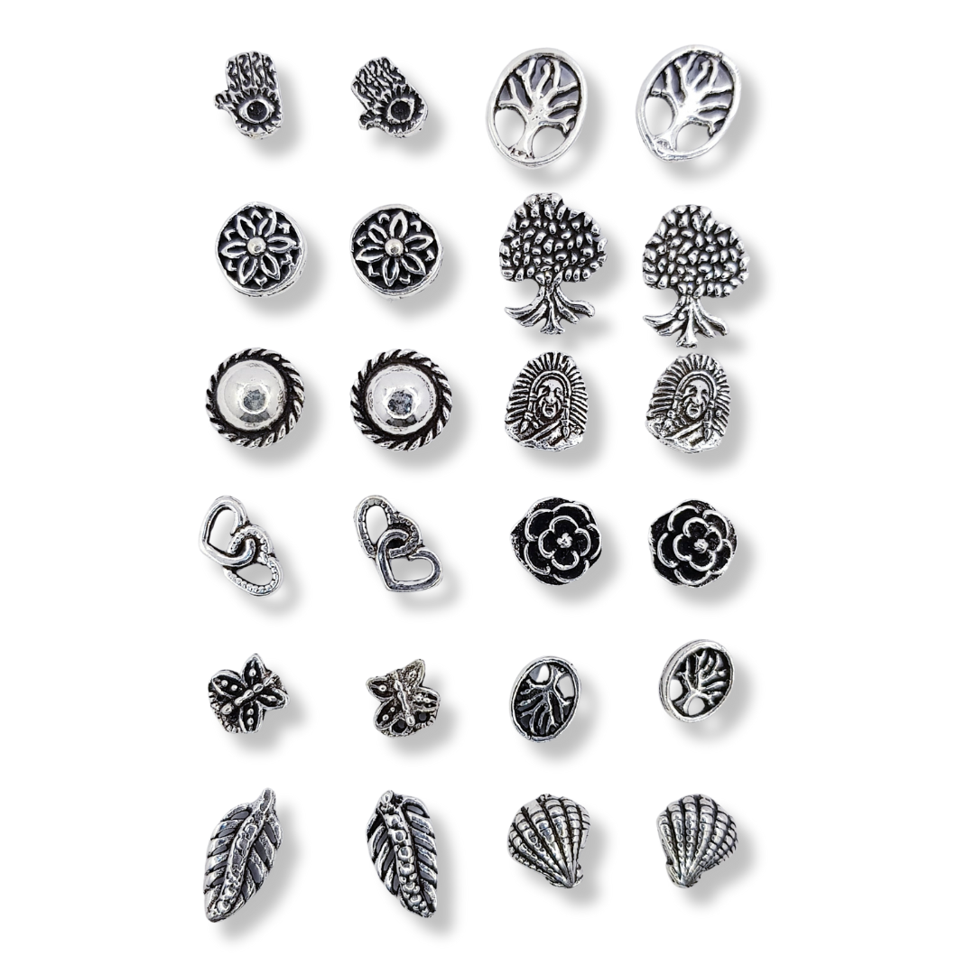 SET DE AROS ESTILO ENVEJECIDO CON DISEÑOS VARIADOS