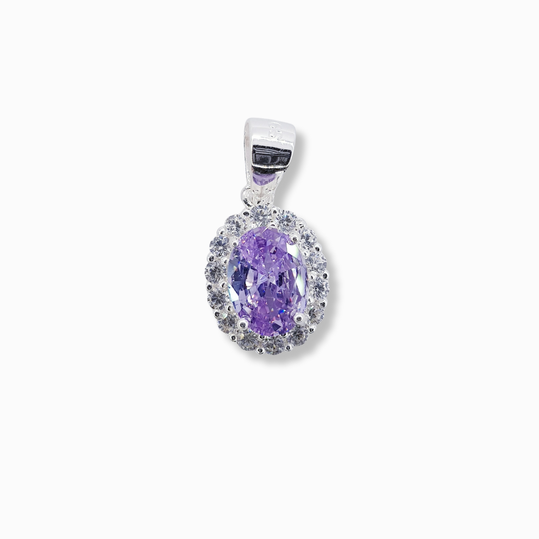 COLGANTE OVALADO CON CIRCONES