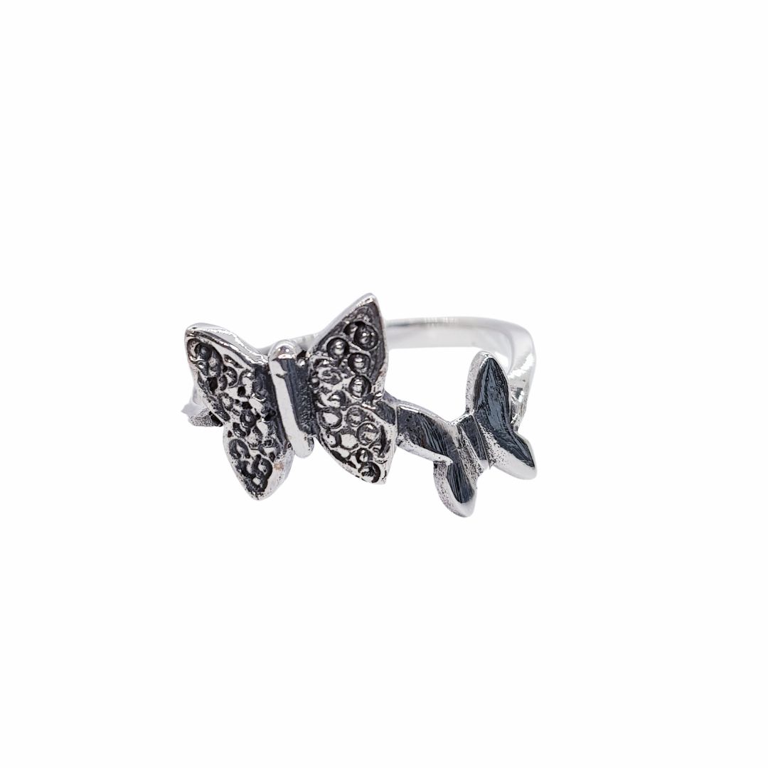 Anillo Plata Envejecida