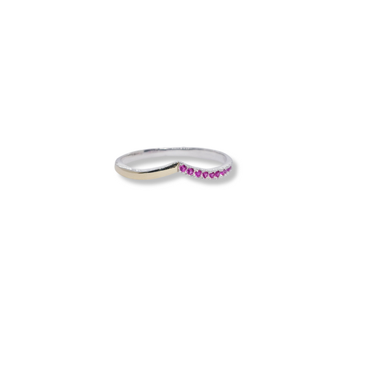 Anillo Solitario Cinta
