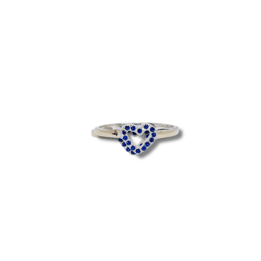 Anillo Solitario Corazón