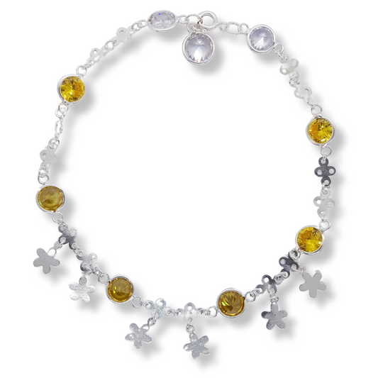 TOBILLERA FLOR DESLUMBRANTE