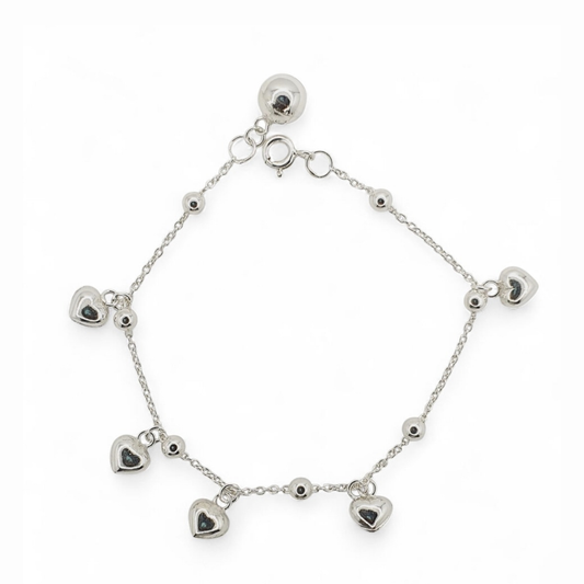 Pulsera Corazones