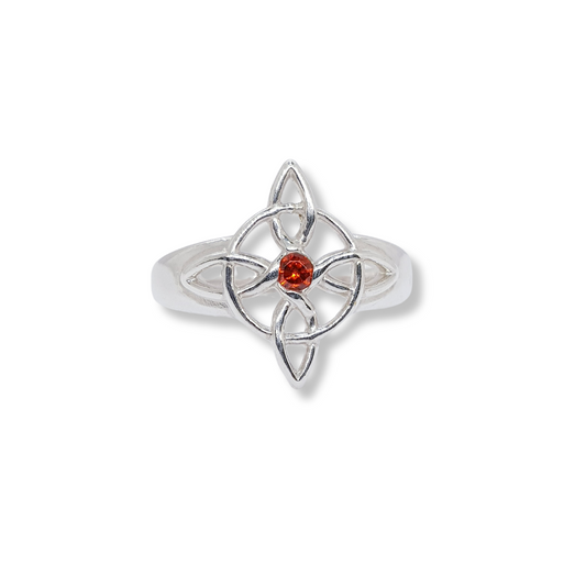 Anillo Nudo de Bruja