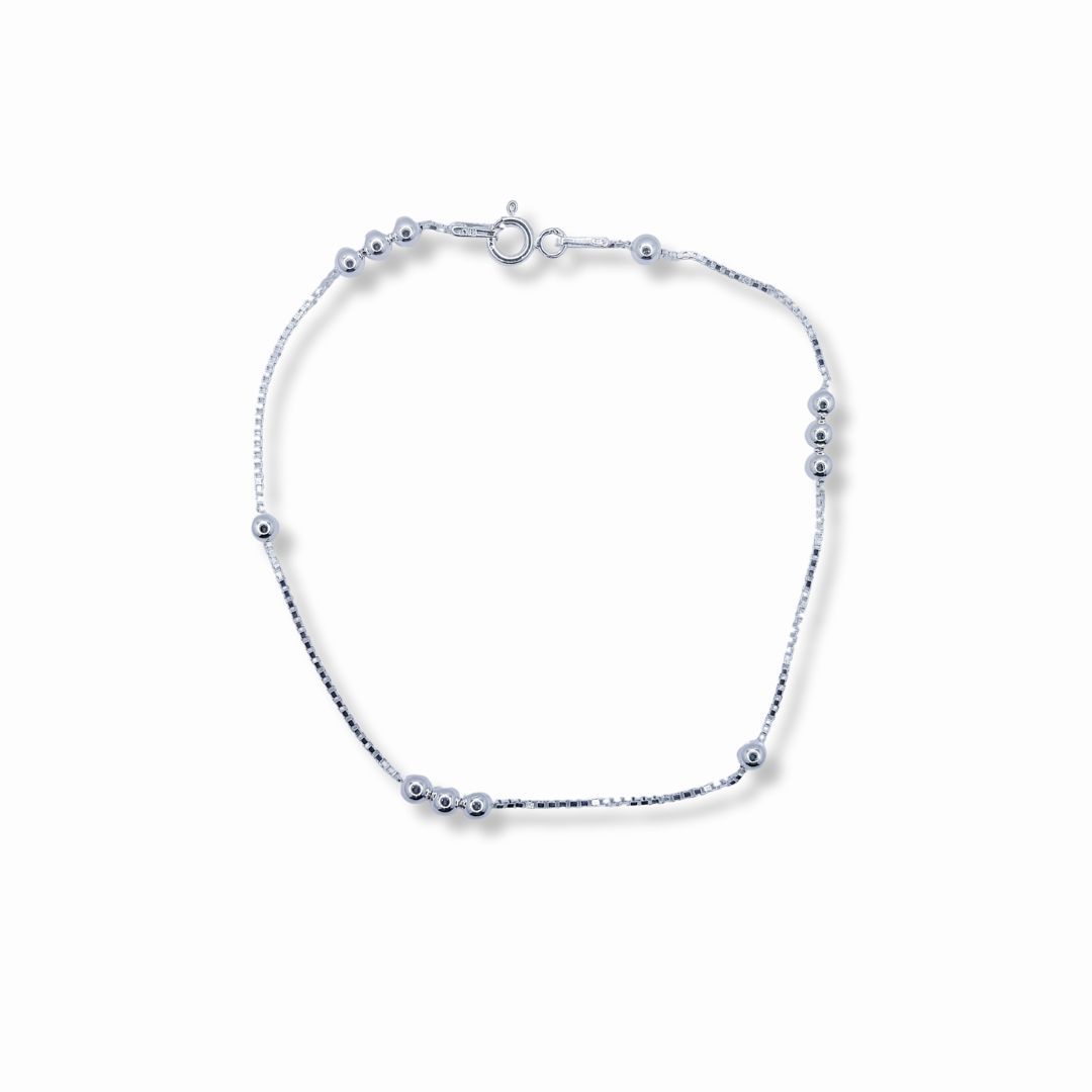 PULSERA ESFERAS FLOTANTES