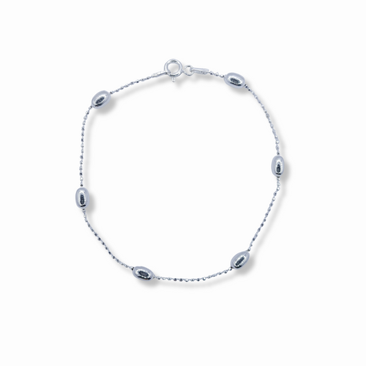 PULSERA ESFERAS OVALADAS