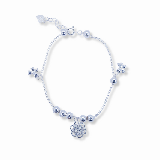 PULSERA FLOR CENTRAL