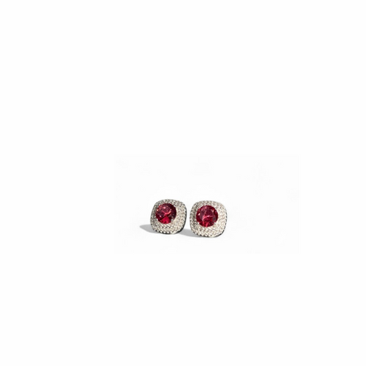 Aros de Plata 925 con circonita