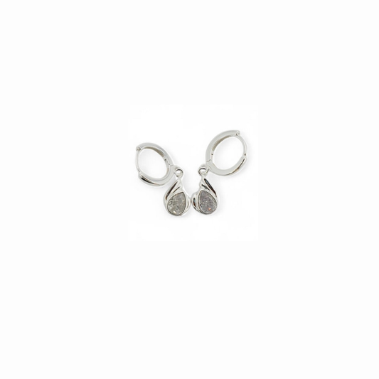 Aros de Plata 925 Argollas Huggies