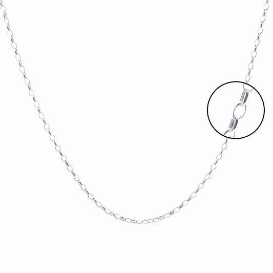 CADENA DE PLATA ROLO